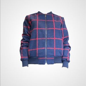 Old navy bomber jacket Sherpa lined